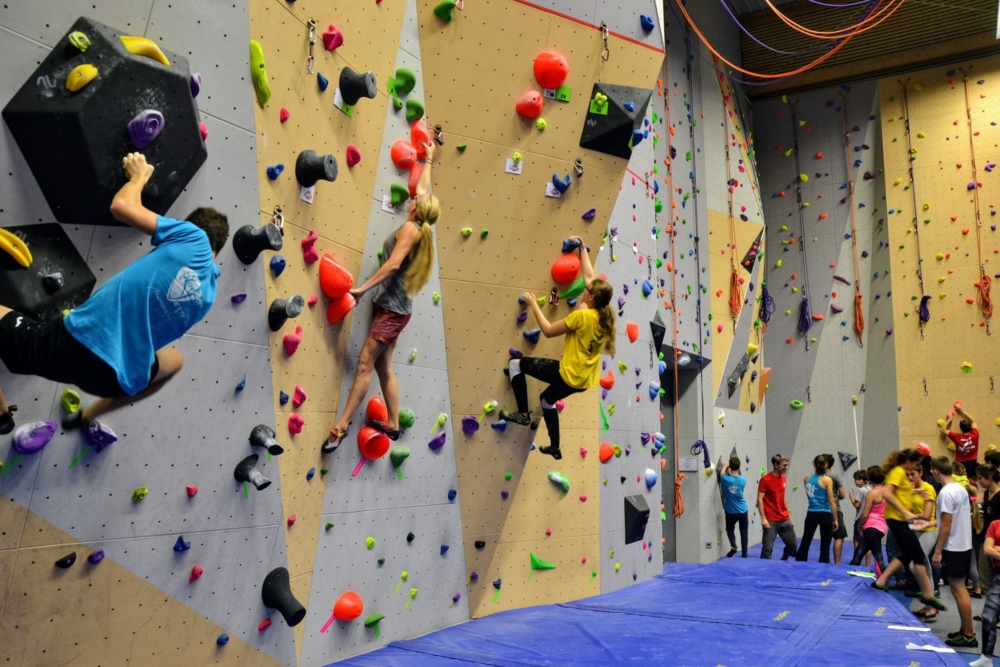 Le seul mur artificiel d'escalade de l'agglo entièrement rénové