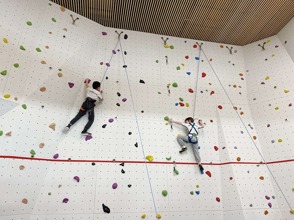 Les salles d'escalade adaptées aux enfants en France