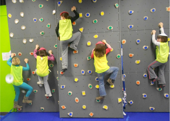 L'escalade pour les enfants