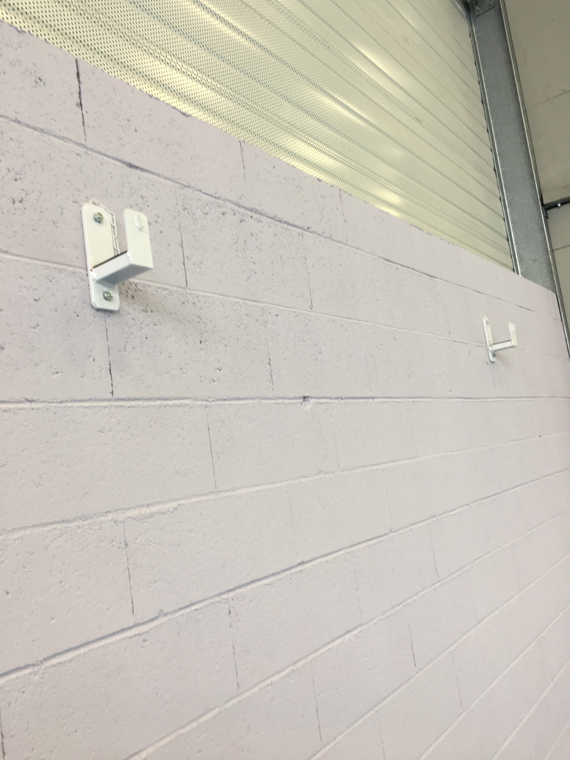 steel supports for handball goals