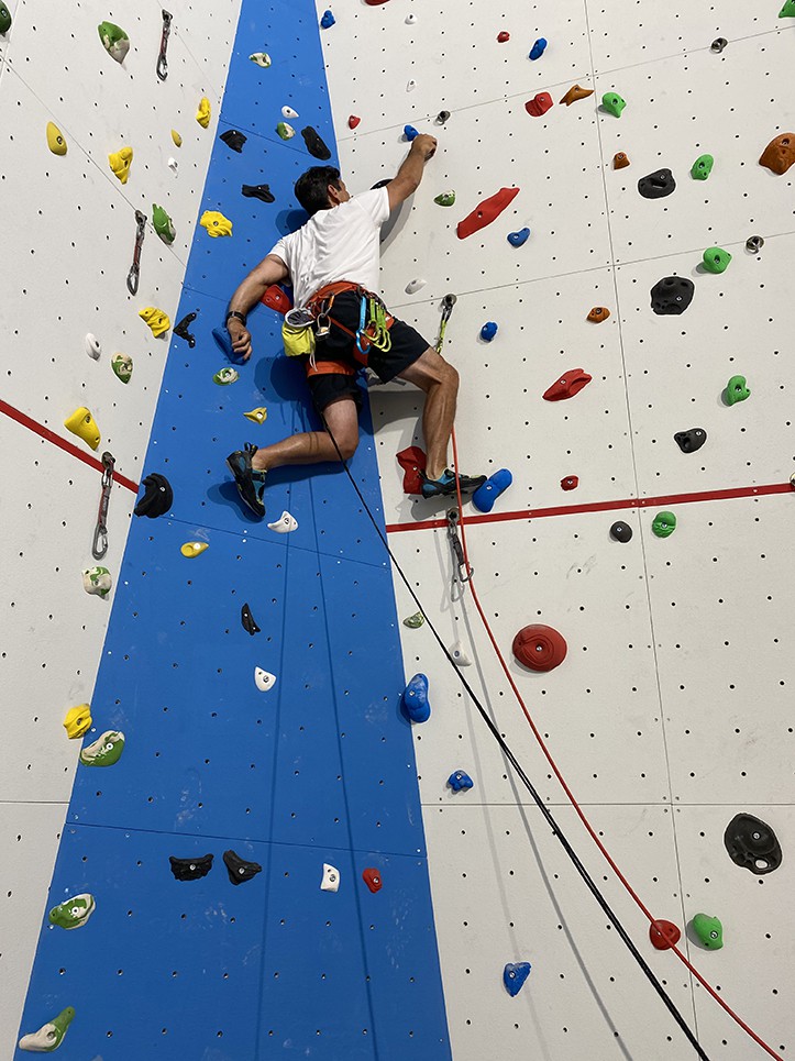 Escalade sportive – Formes d'entraînement: technique d'escalade