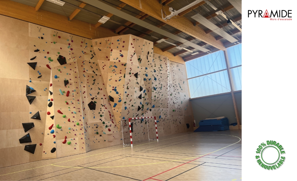 🔺Un mur en bois brut pour Colombes !